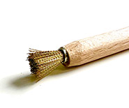 brass brush pencil